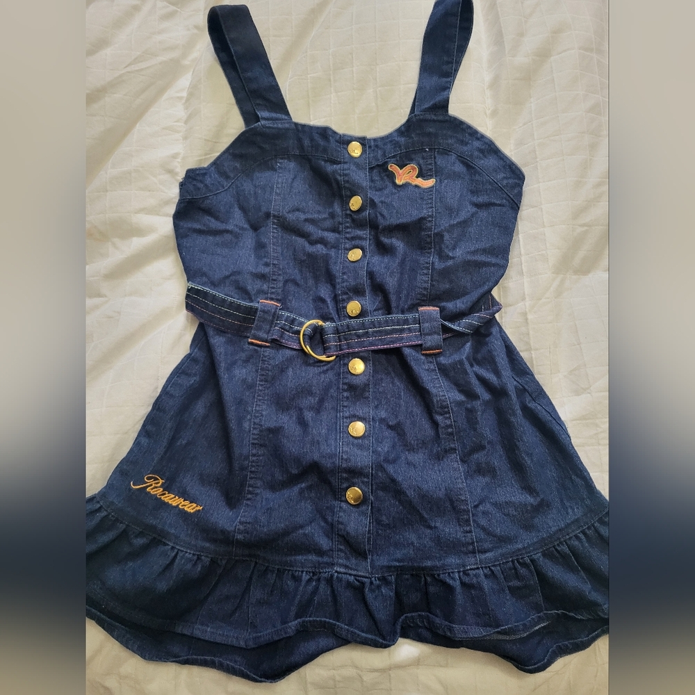 Rocawear denim dress size 12/14